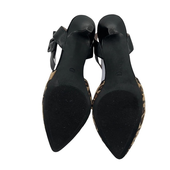 Cato Brown Leopard Print Pointed Toe Heels Size 11 W Women’s - Picture 9 of 10